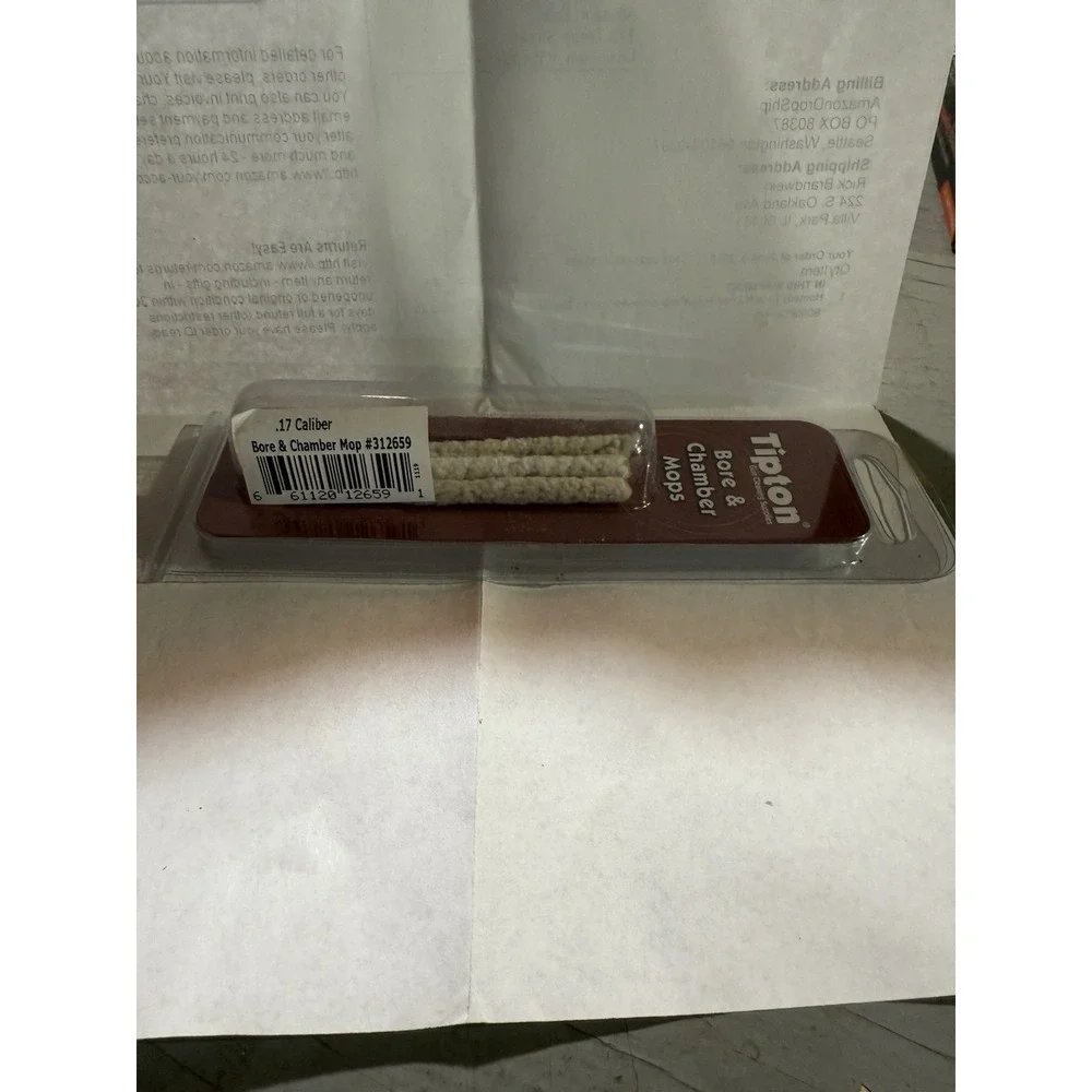 Tipton Bore And Chamber Mop‎ 17 Caliber NEW 3 Pk